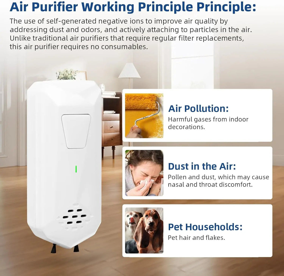 Air Ionizers for Home Negative Ion Generator