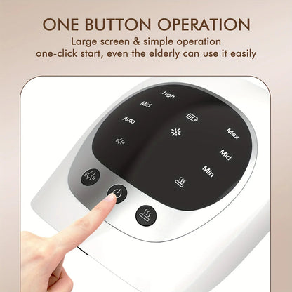Smart Knee Massager Rechargeable Vibrating Knee