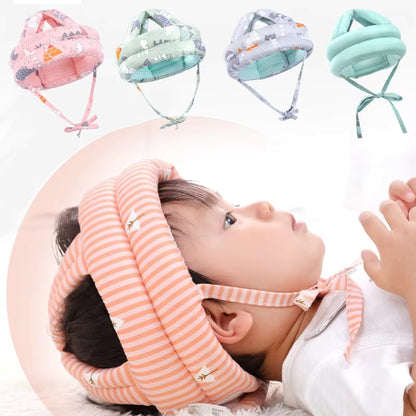 Baby Safety Helmet Soft Comfortable Head Protection قبعة حماية رأس الأطفال من السقوط