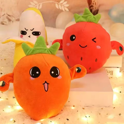 Plush Fruit Interactive Music Toy  لعبة موسيقية تفاعلية محشوة على شكل فاكهة