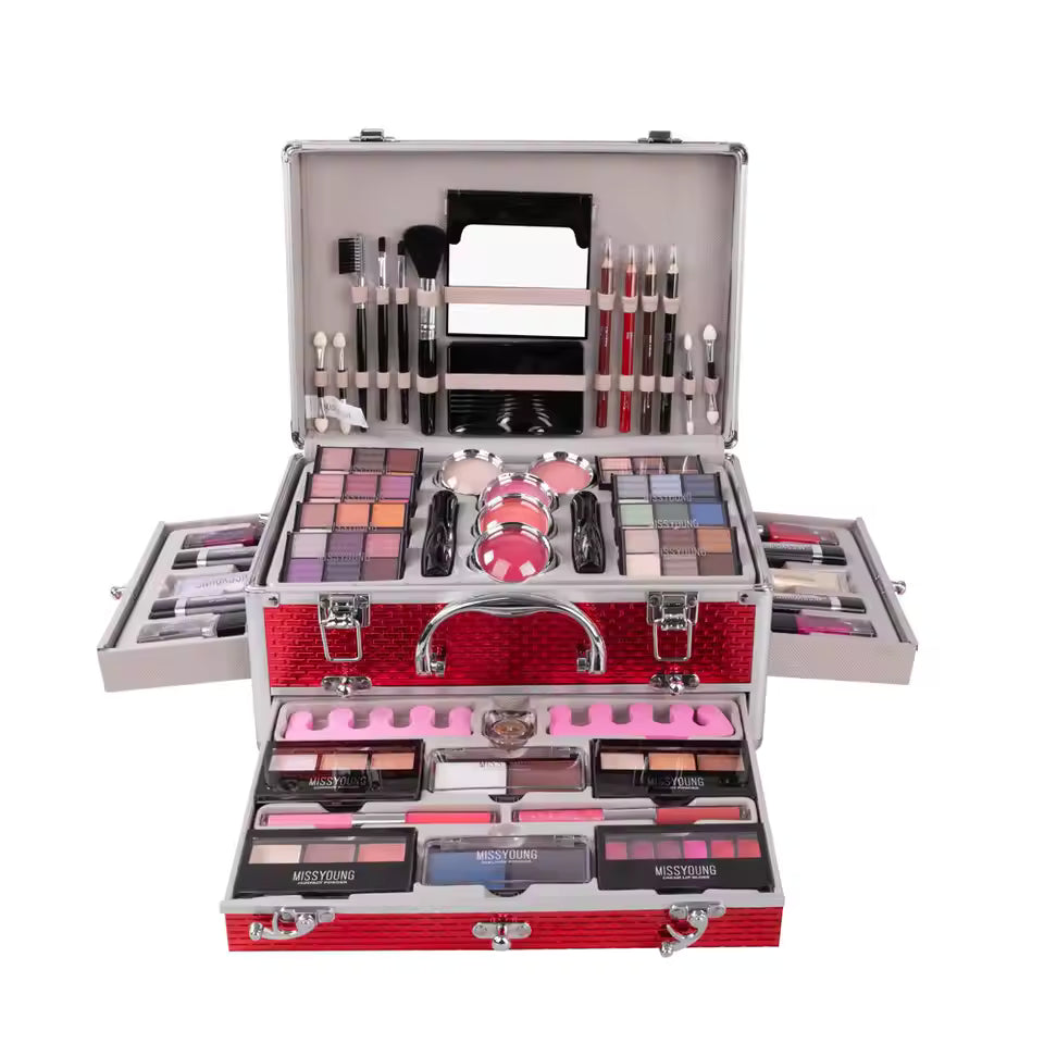 Veloura 106-piece deluxe makeup case
