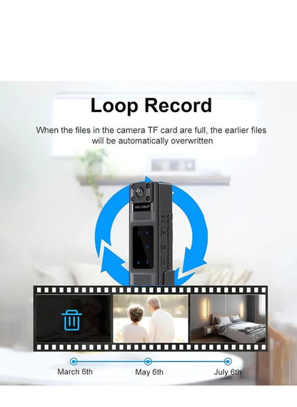 Mini HD Wifi Pocket Camera included Night Vision