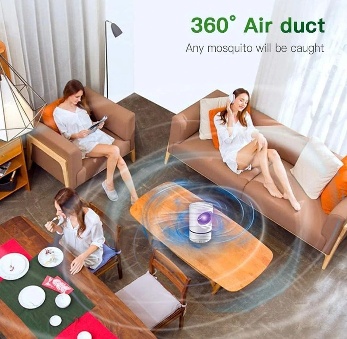 Mosquito Killer Lamp – Silent & Smell Less Insect Killer