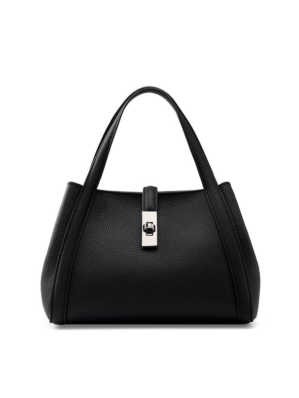 Fashionable Korean-style Large-capacity Leather Handbag