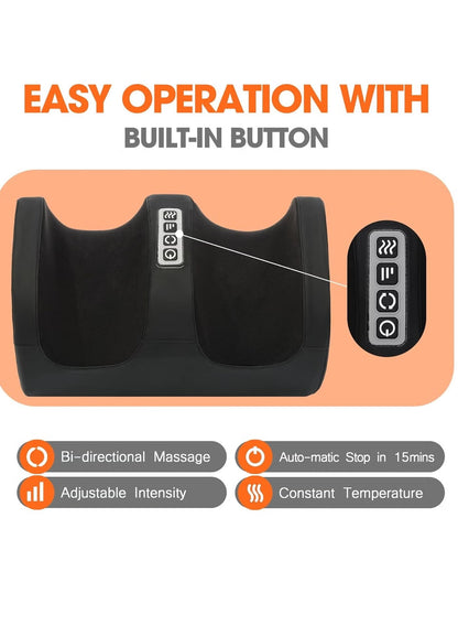 Smart Electric Foot & Calf Massager 🦶 جهاز تدليك كهربائي للقدمين والساقين مع خاصية التدفئة