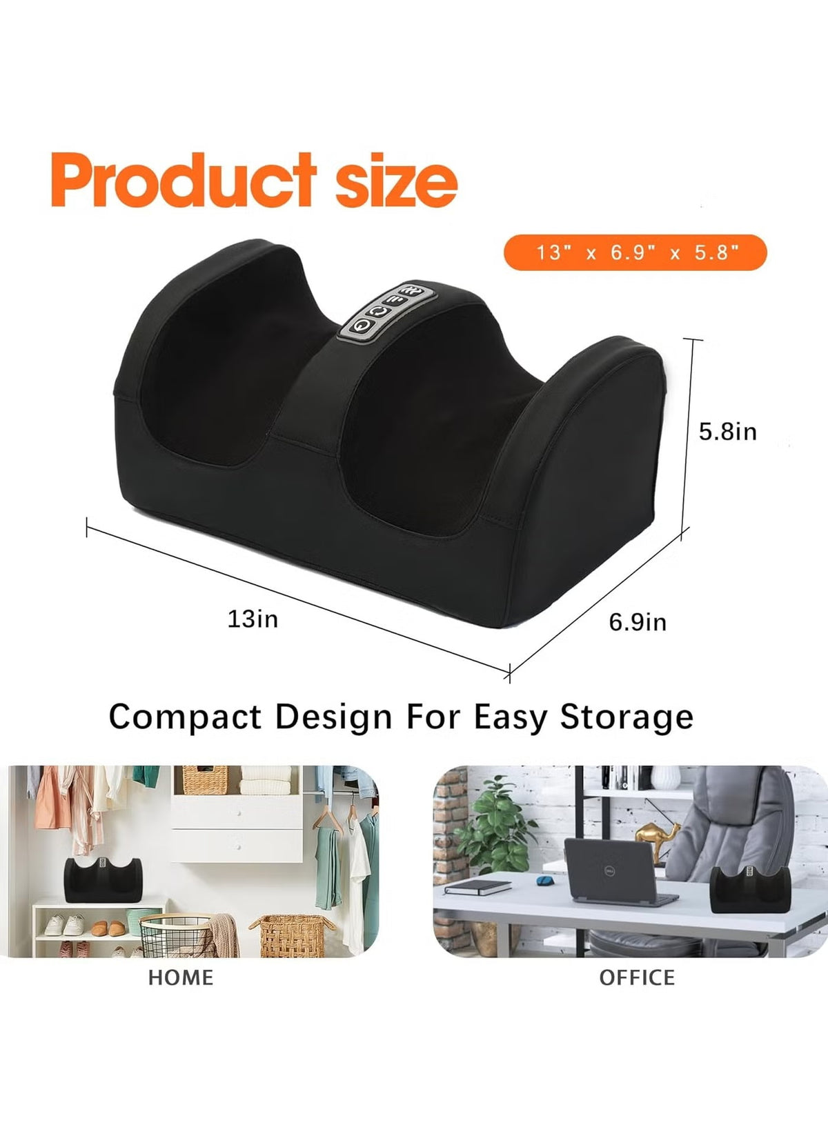 Smart Electric Foot & Calf Massager 🦶 جهاز تدليك كهربائي للقدمين والساقين مع خاصية التدفئة