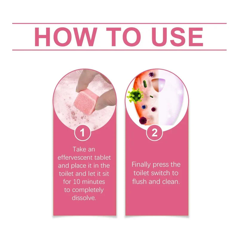 Jue - Fish Toilet Bowl Clean Tablets