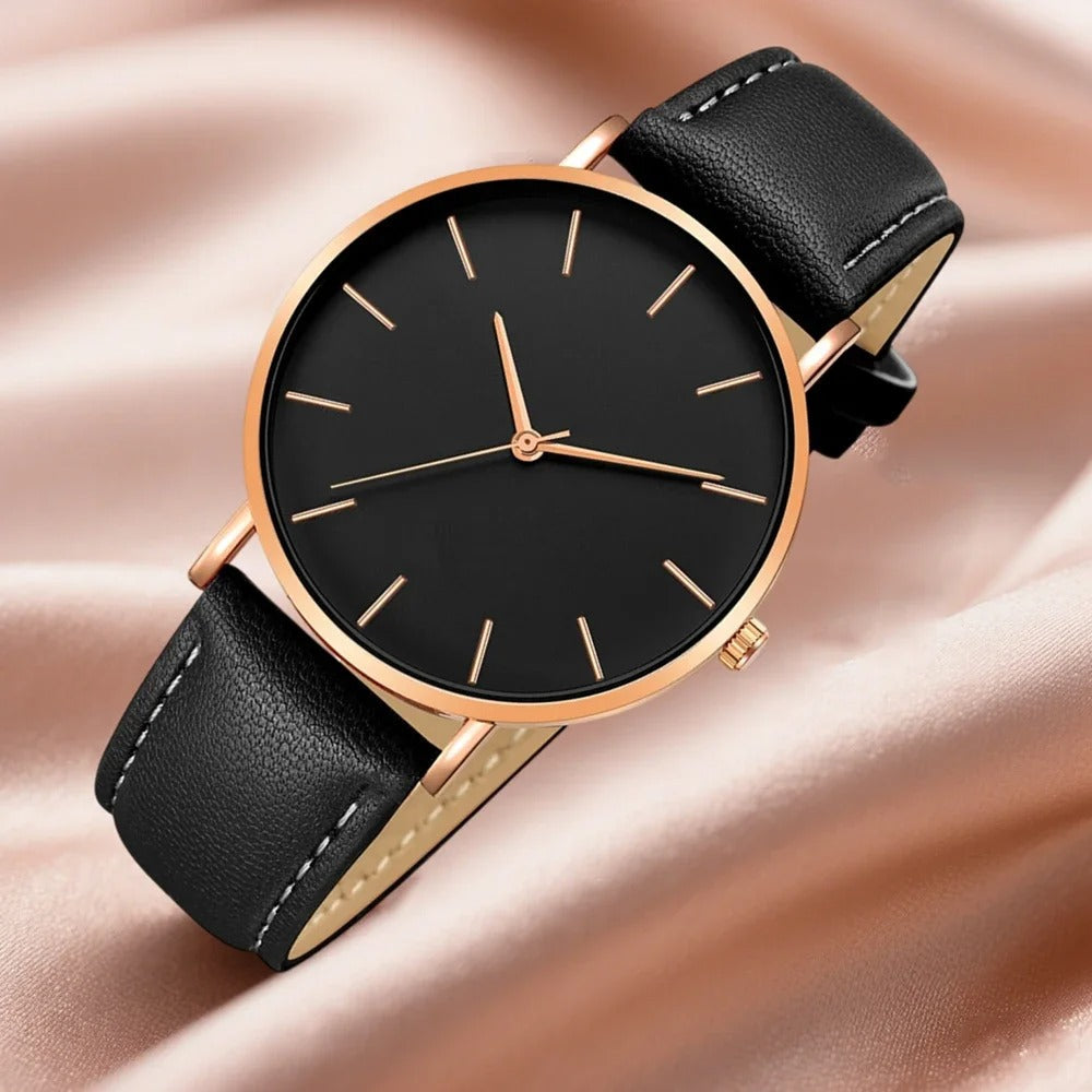 Simple Ultra Thin Men's Watch Top Brand Fashion Analog Quartz