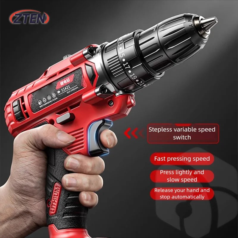 Impact Lithium Drill Cordless Screwdriver Small Electric Power Tools