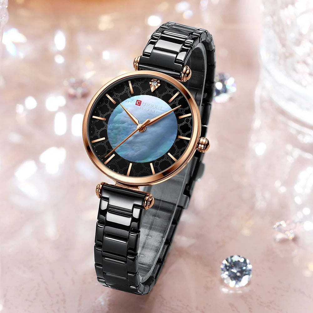 Steel Women Bracelet Watches Female Waterproof Clocks Relogio