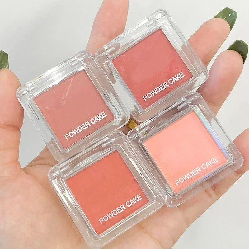 Face Blusher Matte Natural Cheek Tint Brighten Face Waterproof Face