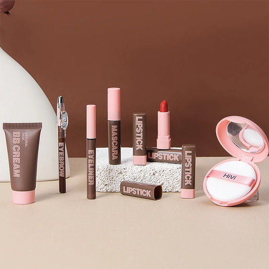 HiVi Makeup Gift Box Powder Glue Record Limited Lipstick